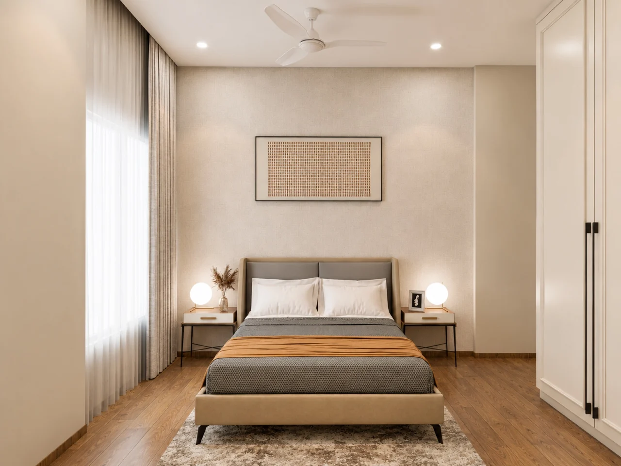 Sustainable apartment interior